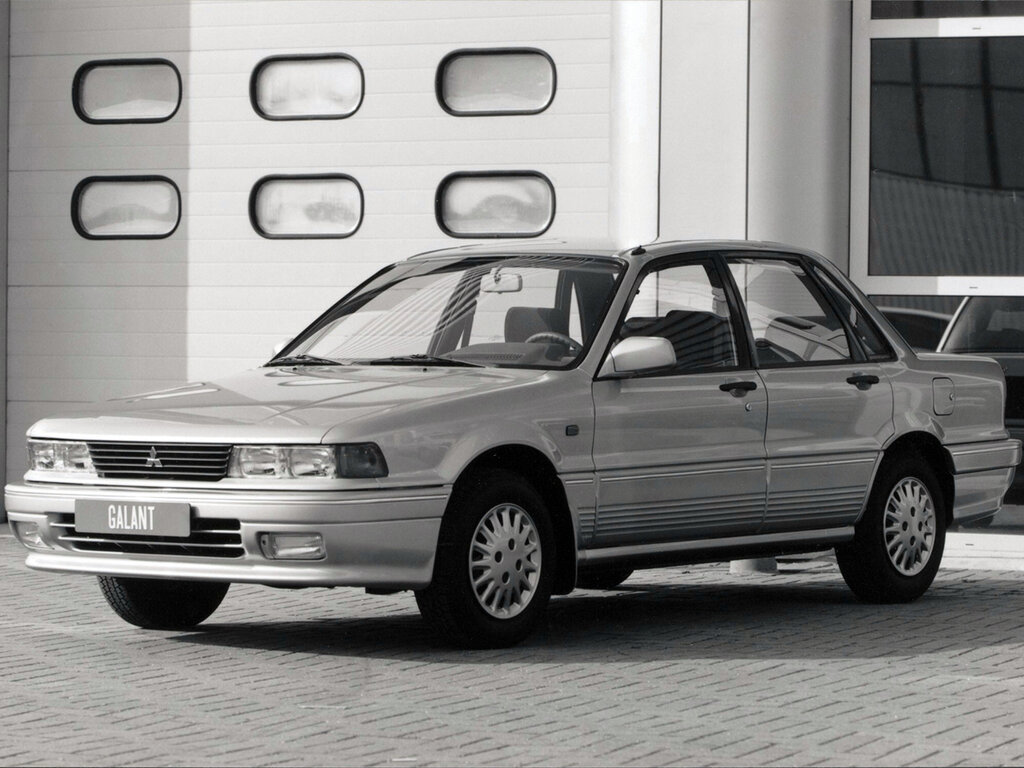 Mitsubishi Galant (E31A, E32A, E33A, E35A, E39A, E34A) 6 поколение, седан (10.1987 - 07.1992)